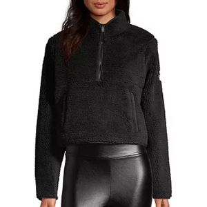 Alo Yoga Shanti Half Zip Sherpa Jacket Size XS